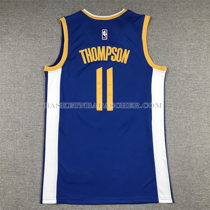 Maillot Golden State Warriors Klay Thompson NO 11 Icon 2022-23 Bleu